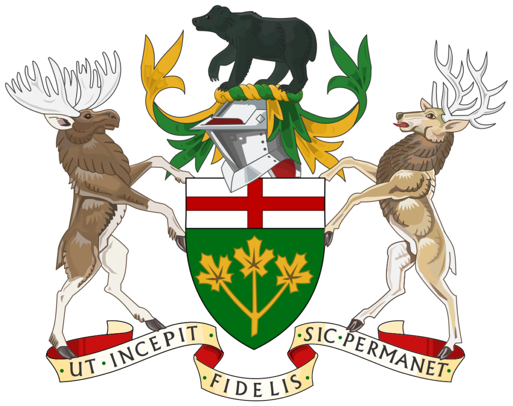Ontario Coat Of Arms